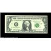 Image 1 : Fr. 1917-B $1 1988A Web Federal Reserve Note. Choice Crisp Uncirculated.Another in this run of three