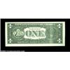Image 2 : Fr. 1917-B $1 1988A Web Federal Reserve Note. Choice Crisp Uncirculated.One of a group of three cons