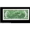 Image 2 : Fr. 1935-I $2 1976 Federal Reserve Note. Gem Crisp Uncirculated.An unusual note bearing fancy serial