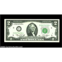Fr. 1935-I* $2 1976 Federal Reserve Note. Choice Crisp Uncirculated.A fresh and attractive example o