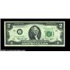 Image 1 : Fr. 1935-J* $2 1976 Federal Reserve Note. Choice Crisp Uncirculated.One of a consecutive pair of low