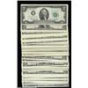 Image 1 : A Collection of $1 and $2 Federal Reserve Note District SetsFr. 1900A-L  $1 1963 , 12 notes, Gem Cri