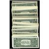Image 2 : A Collection of $1 and $2 Federal Reserve Note District SetsFr. 1900A-L  $1 1963 , 12 notes, Gem Cri