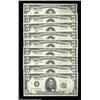 Image 1 : Fr. 1969-C $5 1969 Federal Reserve Notes. Same Three Digit Serial Number Set. Gem Crisp Uncirculated