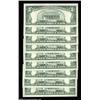 Image 2 : Fr. 1969-C $5 1969 Federal Reserve Notes. Same Three Digit Serial Number Set. Gem Crisp Uncirculated