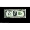 Image 1 : Fr. 2005-L* $10 1934 Mule Federal Reserve Note. Gem Crisp Uncirculated.A lovely mule star one number