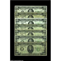 Fed Twenties.Fr. 2050-E $20 1928 Federal Reserve Note Extremely FineFr. 2061-C $20 1928A Federal Res