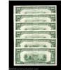 Image 2 : Fr. 2052-G $20 1928B Federal Reserve Notes. Cut Half Sheet of Six. Gem Crisp Uncirculated.A cracklin