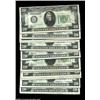 Image 1 : Fr. 2055-G $20 1934A Federal Reserve Notes. Pack of 100. Choice Crisp Uncirculated.A pack of 100 pie