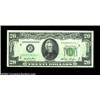Image 1 : Fr. 2059-B* $20 1950 Federal Reserve Note. Gem Crisp Uncirculated.A pristine star example with a new