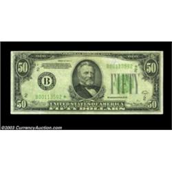 Fr. 2013-B* 1934A Mule Federal Reserve Note. Very FineA clean and well centered star which is the hi