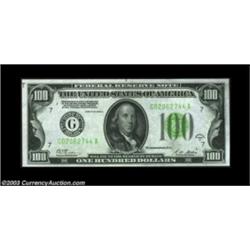 Fr. 2151-G $100 1928A Federal Reserve Note. Choice Crisp Uncirculated.Fully original, pack fresh, an