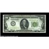 Image 1 : Fr. 2152-B* $100 1934 Light Green Seal Federal Reserve Note. Very Fine-Extremely Fine.A very scarce