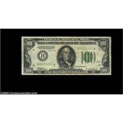 Fr. 2152-H* $100 1934 Federal Reserve Note. Very Fine-Extremely Fine.A nice evenly circulated high g