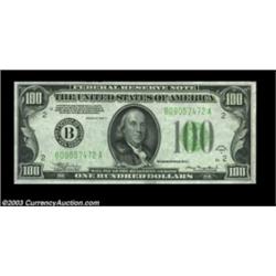 Fr. 2153-B $100 1934A Mule Federal Reserve Note. Choice Crisp Uncirculated.  Important notice: Herit
