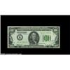 Image 3 : Fr. 2153-K/Fr. 2152-K $100 1934A/1934 Federal Reserve Notes. Reverse Changeover Pair. Choice Crisp U
