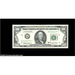 Fr. 2163-K* $100 1963A Federal Reserve Note. Gem Crisp Uncirculated.A lovely example of this scarce