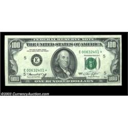 Fr. 2167-E* $100 1974 Federal Reserve Note. Gem Crisp Uncirculated.A nice example of this very scarc