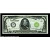 Image 1 : Fr. 2211-F $1000 1934 Light Green Seal Federal Reserve Note. Choice About Uncirculated.You will have