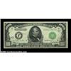 Image 1 : Fr. 2212-F $1000 1934A Federal Reserve Note. Crisp Uncirculated.Fully Choice but for a tiny corner f