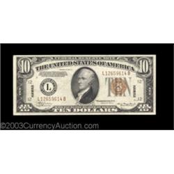 $10 1934A Hawaii Federal Reserve Note. About Uncirculated.$20 1934 Hawaii Federal Reserve Note. Extr