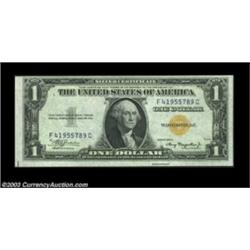 Fr. 2306 $1 1935A North Africa Silver Certificate. Choice Crisp Uncirculated.A vividly colored and p