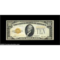 Small Size Gold Certificate Pair.Fr. 2400 $10 1928 Gold Certificate VFFr. 2402 $20 1928 Gold Certifi