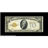 Image 1 : Small Size Gold Certificate Pair.Fr. 2400 $10 1928 Gold Certificate VFFr. 2402 $20 1928 Gold Certifi