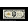 Image 3 : Small Size Gold Certificate Pair.Fr. 2400 $10 1928 Gold Certificate VFFr. 2402 $20 1928 Gold Certifi