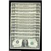 Image 1 : A Fancy Serial Number Group LotAn intriguing group of small size Federal Reserve Notes with fancy se