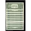 Image 2 : A Fancy Serial Number Group LotAn intriguing group of small size Federal Reserve Notes with fancy se