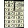 Image 1 : Modern Subject Sheets of Four.Fr. 1913-L $1 1985 Federal Reserve Notes Uncut Sheets of Four (2) Gem