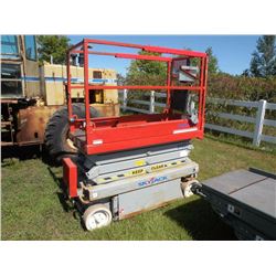 Skyjack 19ft electric lift -has 1 yr old batteries