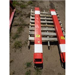 Pair of fork extensions for skidloader -New