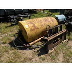 Sweepster broom for skidloader