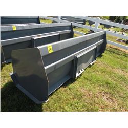 10ft snowpusher for skidloader -New