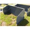 Image 2 : 6ft snowpusher for skidloader -New