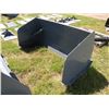 Image 2 : 6ft snowpusher for skidloader -New