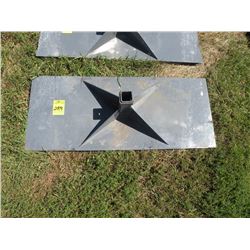 Receiver plate for skidloader -New