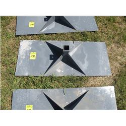 Receiver plate for skidloader -New