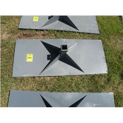 Receiver plate for skidloader -New