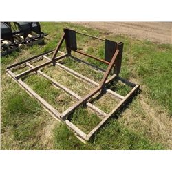 Grade bar for skidloader