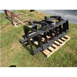 Stout 66" twin cylinder brush grapple -New
