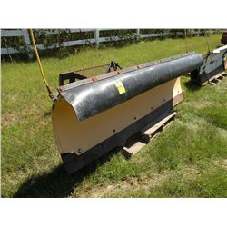 Skidloader mount plow