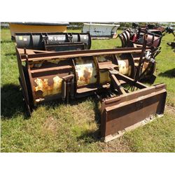 Skidloader mount plow