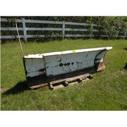 Pick-up mount snowplow