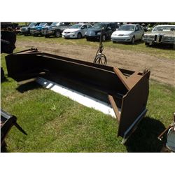 Skidloader mount plow