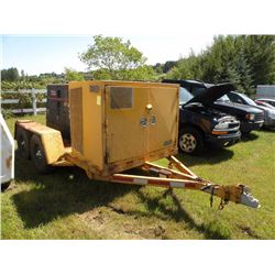 Lincoln Commander 300 welder on trailer w/out leads-Sells No Title