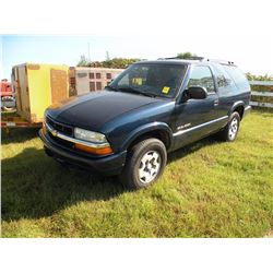 2002 Chev Blazer LS SN#-1GNCT18WX2K111009
