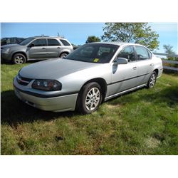 2002 Chev Impala -Prior Salvage SN#-2G1WF55EX29336282